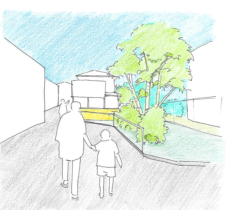 住む街を探検する