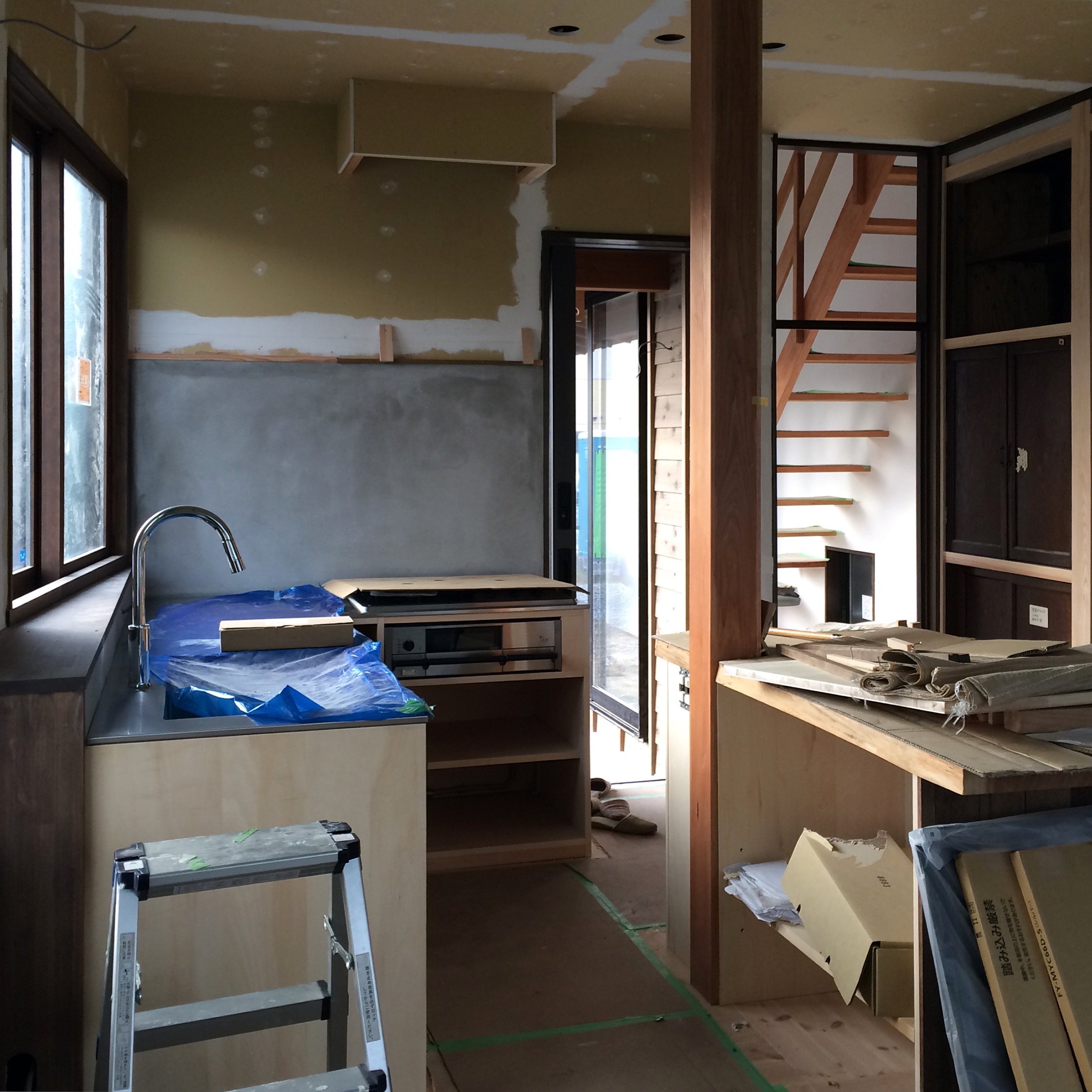 『台所』栃木市のヴィンテージハウス